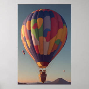 Poster Ballons à air chaud