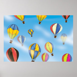 Poster Ballons à air chaud