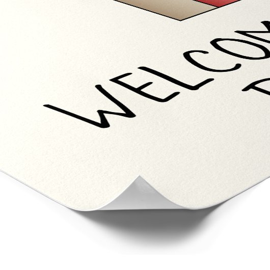 Poster Ballons D'Anniversaire Et Présente Avec L'Âge Et L (Coin)