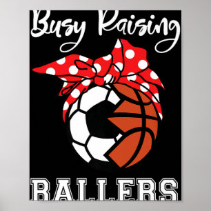 Poster Ballons d'ascension occupés Fantastique Soccer Bas
