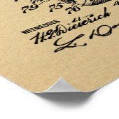 Poster Ballons de 1911 - Ancien navire - dessin d'art (Coin)