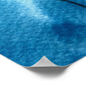 Poster Ballons de coeur rouge Valentine aquarelle (Coin)