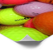 Poster Ballons De Golf Et Plus De Ballons De Golf (Coin)