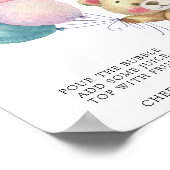 Poster Ballons d'ours en peluche - bar Maman-osa (Coin)