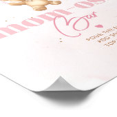 Poster Ballons d'ours en peluche rose bar maman-osa (Coin)