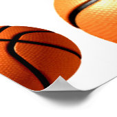 Poster Ballons en chute Motivationnel Basket-ball Arwork (Coin)