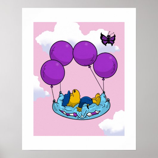 Poster Ballons oreillers de Ferald (Devant)