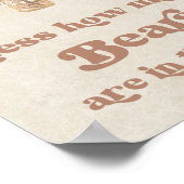 Poster Ballons Ours En Teddy Devinez Combien D'Ours (Coin)