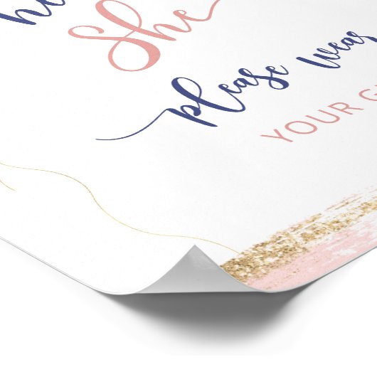 Poster Ballons, s'il vous plaît, portez vos devis (Coin)