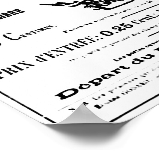 Poster Ballons vintages (Coin)