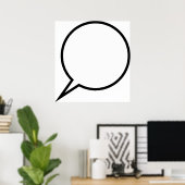 Poster Ballons vocaux (Bureau à domicile)