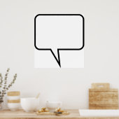 Poster Ballons vocaux (Cuisine)