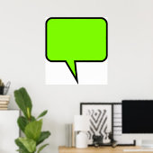 Poster Ballons Word (Bureau à domicile)