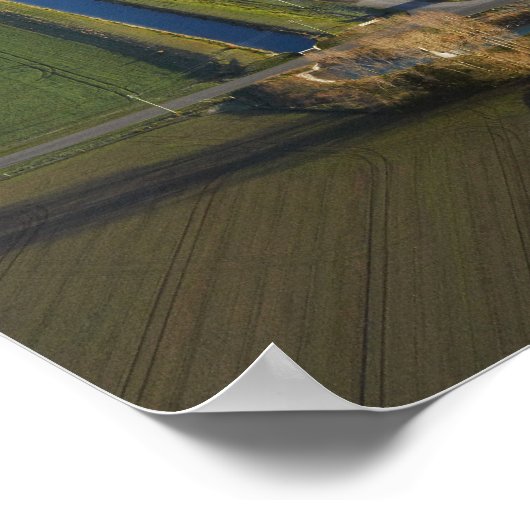 Poster Balloon à air chaud, près de Methven, Canterbury (Coin)