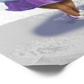 Poster Balloon coloré Anniversaire Fille (Coin)