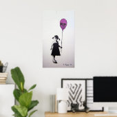 Poster Balloon Girl (Bureau à domicile)