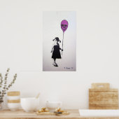 Poster Balloon Girl (Cuisine)