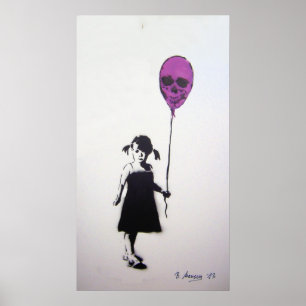 Poster Balloon Girl