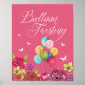 Poster Balloon Twisting Alice In Wonderland Florals (Devant)