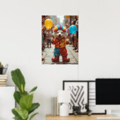 Poster Balloon Twisting Boop: Joy on Paws (Bureau à domicile)
