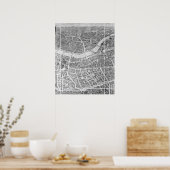 Poster Balloon View of London, 1851 (Cuisine)