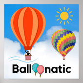 Poster Balloonatic - Le Ballooniste (Devant)