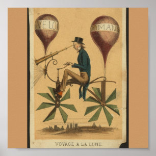 Poster Balloons à air chaud Art-Vintage 21