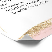 Poster Balloons rose ou bleu Vieux contes (Coin)