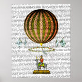 Poster Ballotte à air chaud Zephire (Devant)