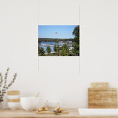 Poster Ballotte au-dessus de la rangée du pavillon (Cuisine)