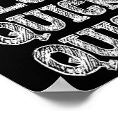 Poster Ballroom Danser Lentement Rapide Dire Humour (Coin)