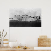 Poster Balnéaire, Oregon Hotel et Turnaround (Cuisine)