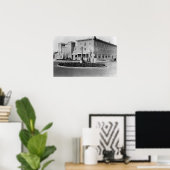 Poster Balnéaire, Oregon Vue de l'Hôtel Balnéaire Photogr (Bureau à domicile)