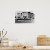 Poster Balnéaire, Oregon Vue de l'Hôtel Balnéaire Photogr (Cuisine)