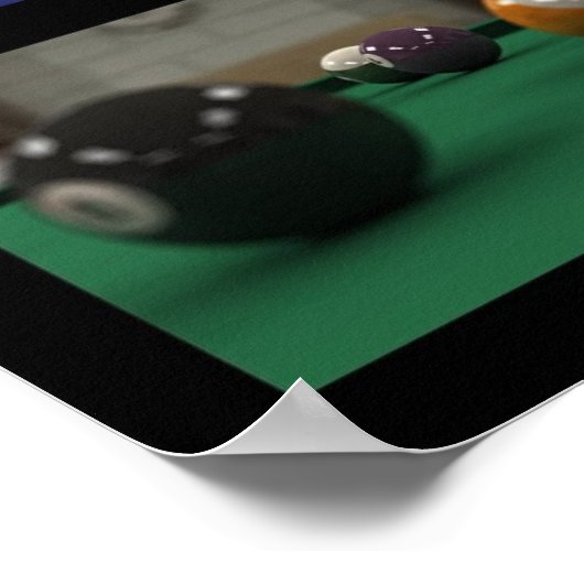 Poster bals de piscine (Coin)