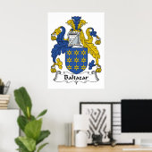 Poster Baltazar Famille Crest (Bureau à domicile)