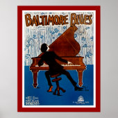 Poster Baltimore Blues (Devant)