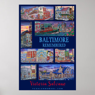 Poster Baltimore se souvient