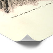 Poster Baltimore (Spofford) - QUALITÉ MOYENNE, voir note (Coin)