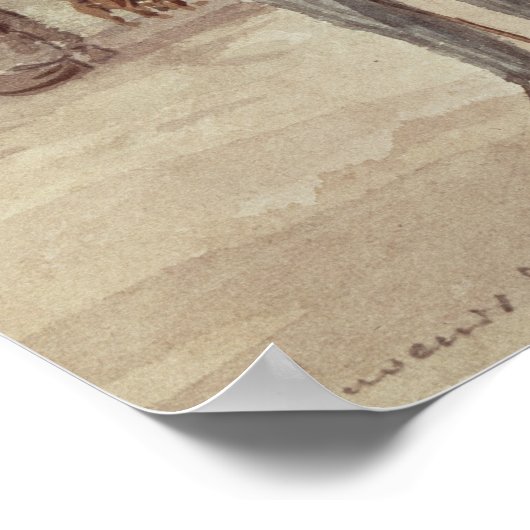 Poster Balzac et ses amis (Coin)