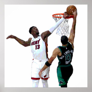 Poster Bam Adebayo Block