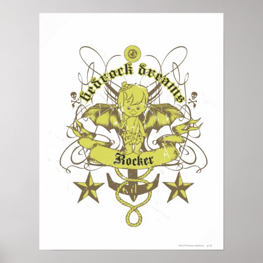 Poster Bam Bam Bedrock Dreams (Devant)