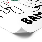 Poster Bam Boo Halloween Ghost Mahjong Funny Costume Game (Coin)