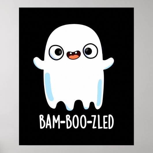 Poster Bam-boo zled drôle Halloween jeu de fantôme BG fon (Devant)