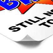 Poster BAM ! Personne ne veut parler d'affiche drôle (Coin)