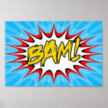 Poster BAM Pop Art<br><div class="desc">BAM Pop Art Poster Poster Anime Cartoon Comic Fiction Manga</div>