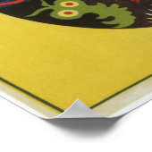 Poster Bamberg ~ Fu Manchu Magicien ~ Vintage Magicien (Coin)