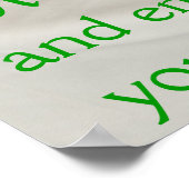 Poster Bamboo Massage On Ankle (Coin)