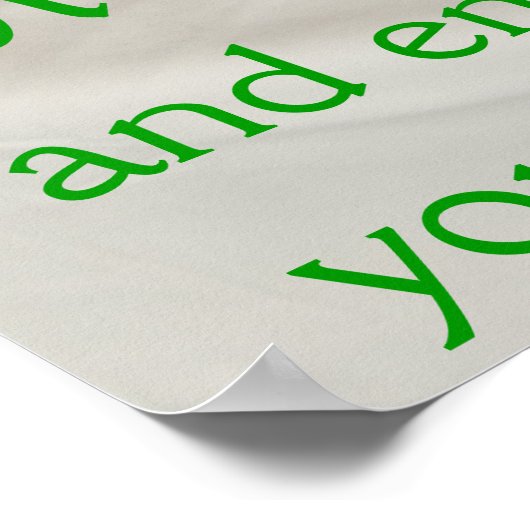 Poster Bamboo Massage On Ankle (Coin)