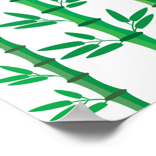 Poster Bambou (Coin)